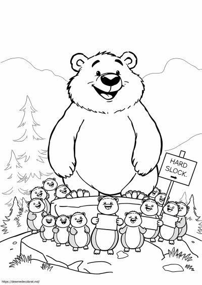 Grizzly și lemingii