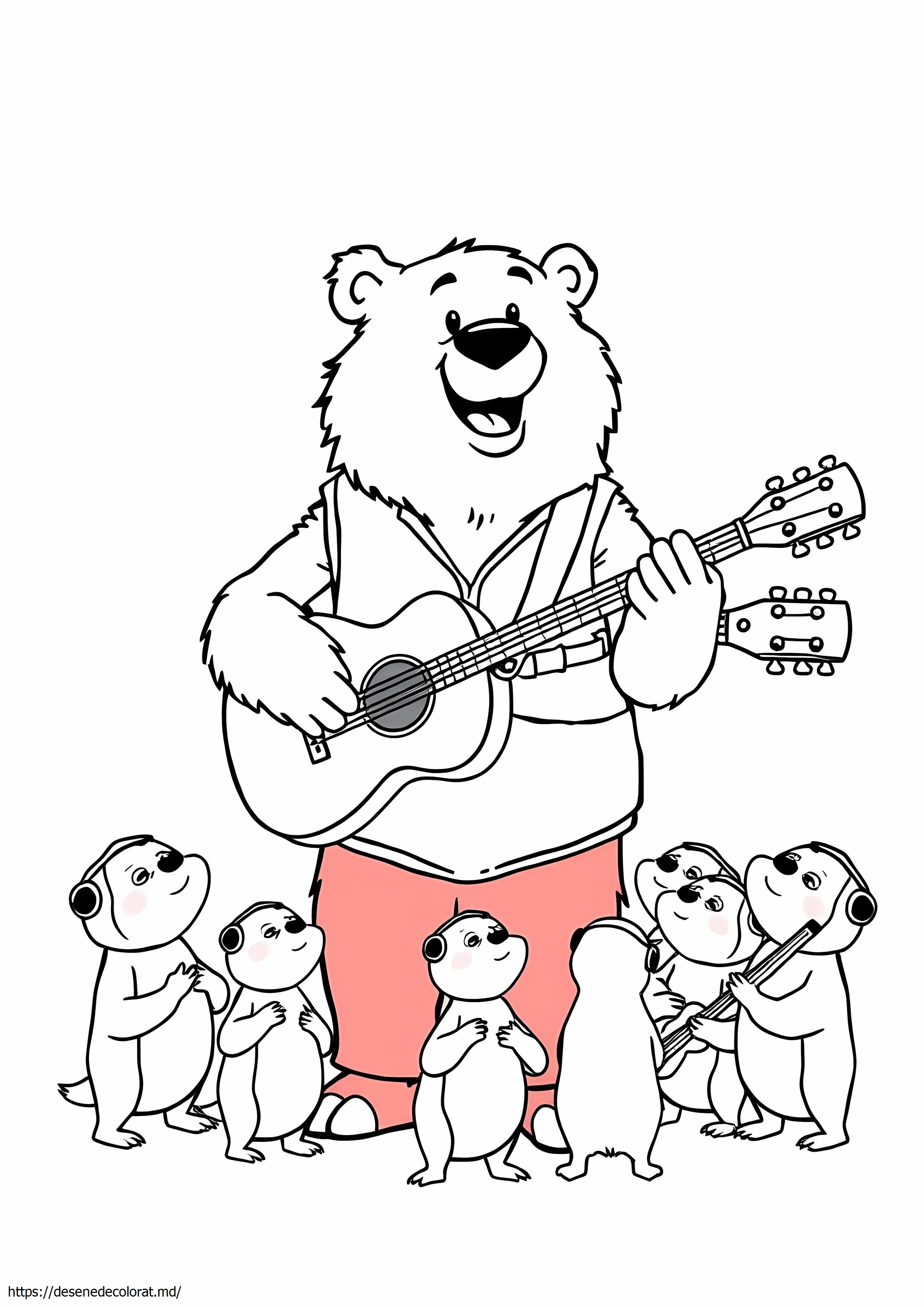 Ursul grizzly grizzy și lemmingii