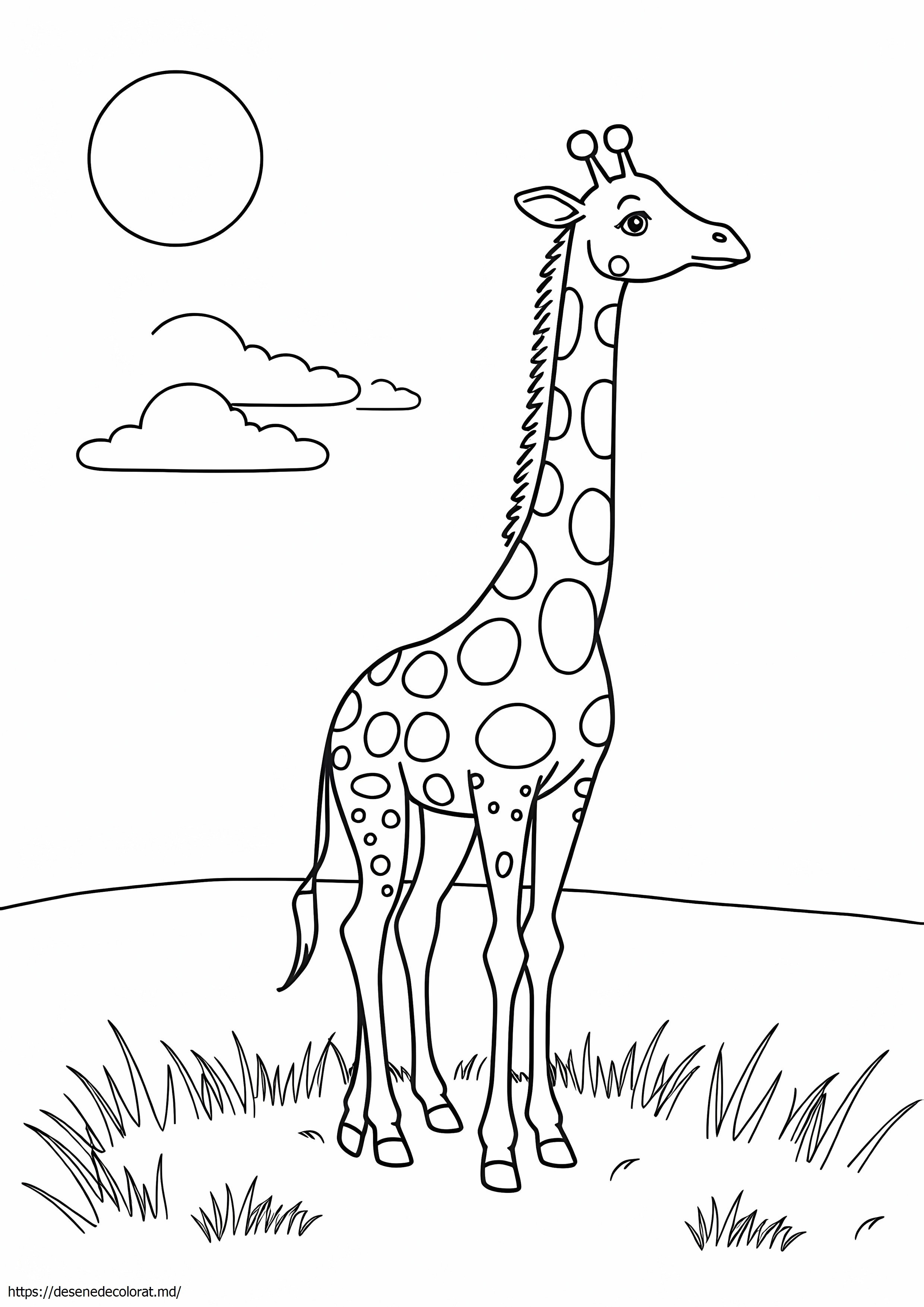 Clipart girafe
