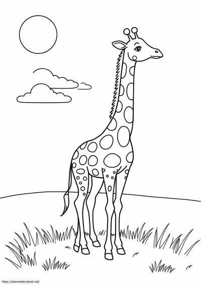 Clipart girafe