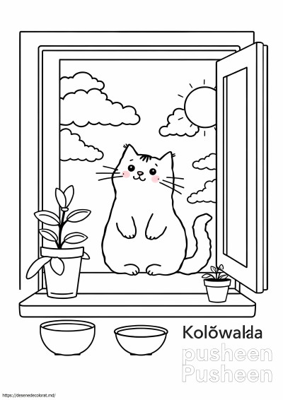 Culoarewanka pusheen