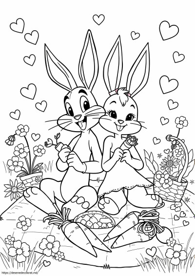 Love bugs bunny și lola