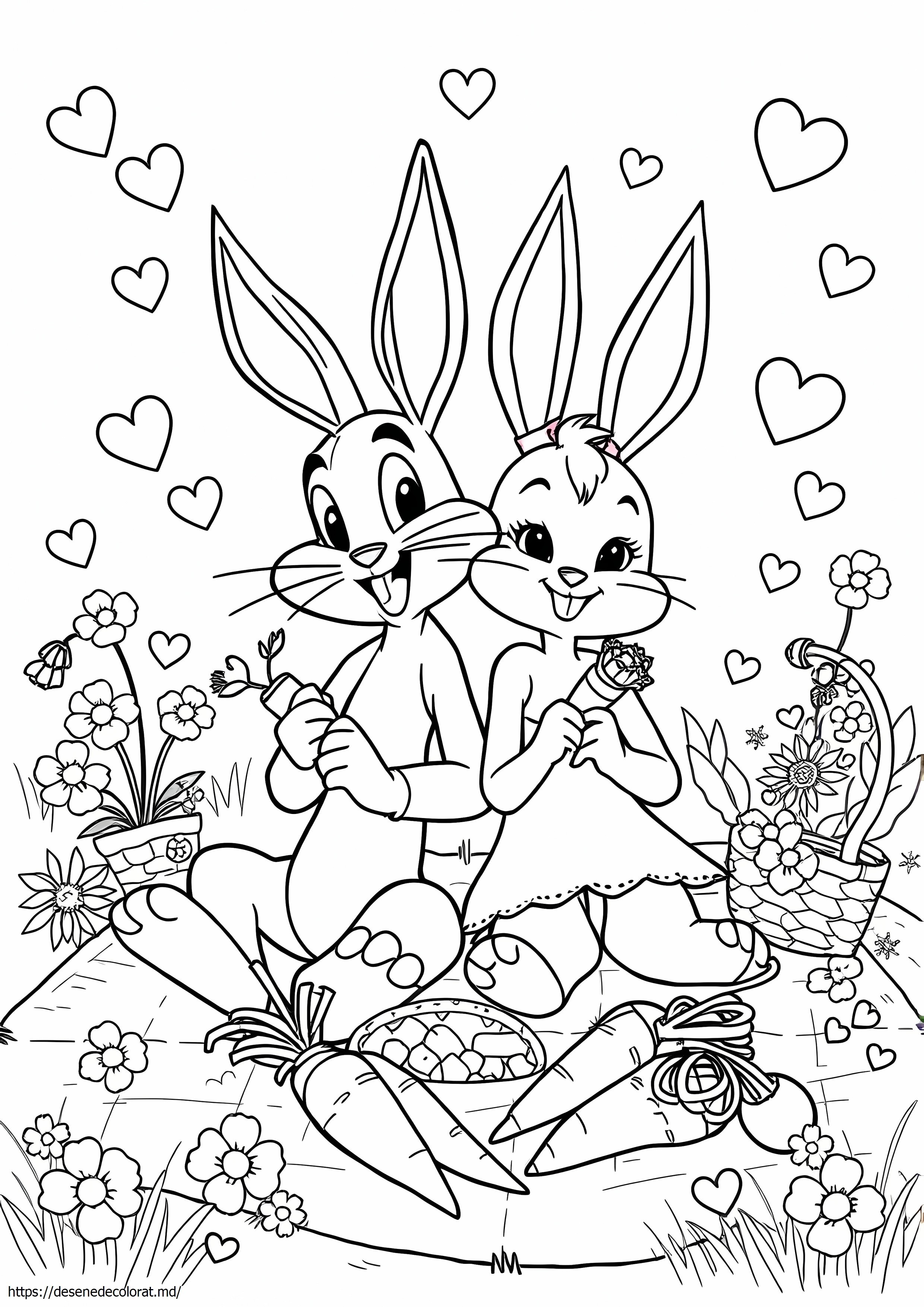 Love bugs bunny și lola