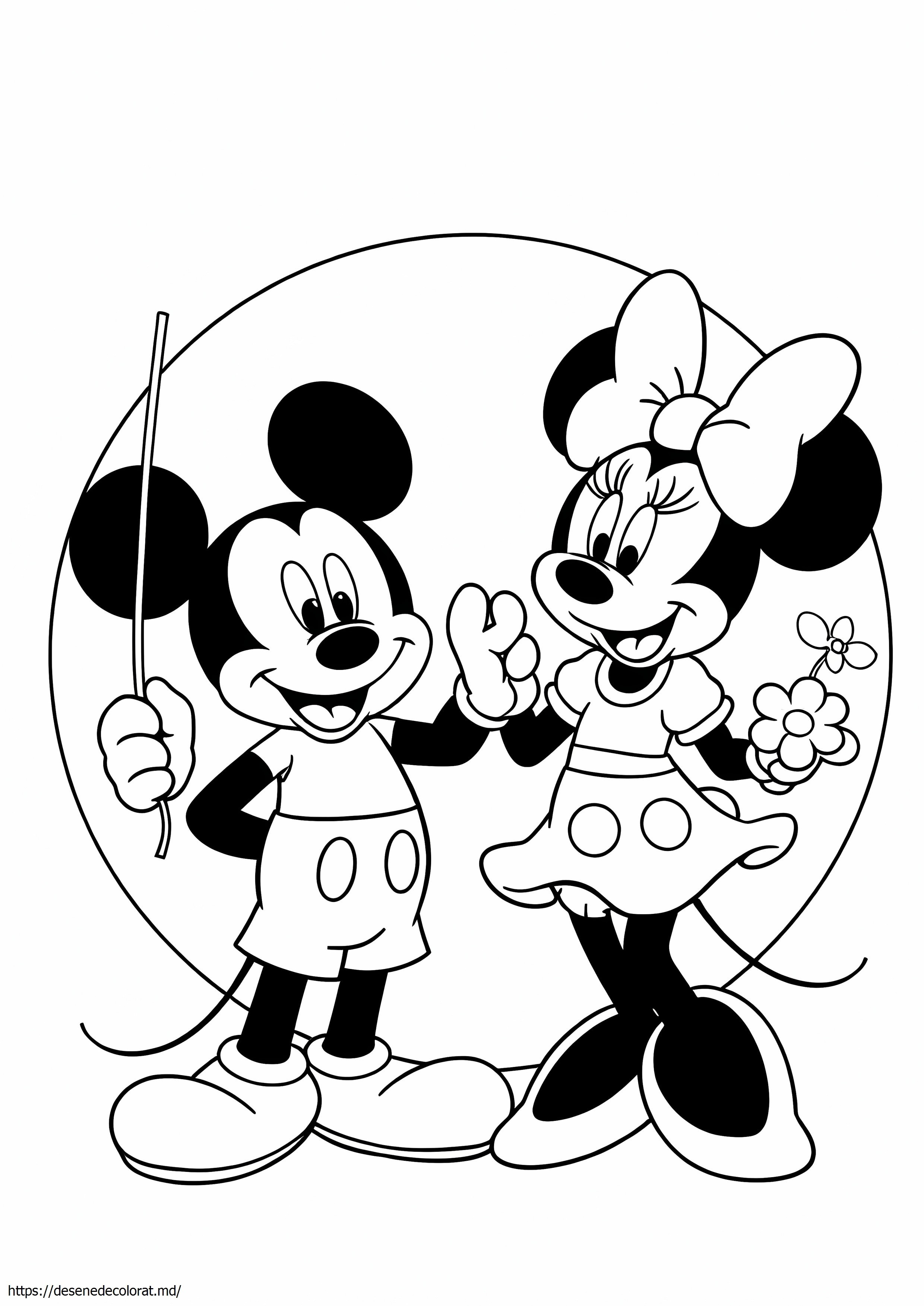 Mickey și minnie mouse