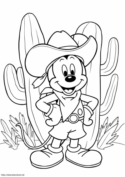 Cowboy mickey mouse