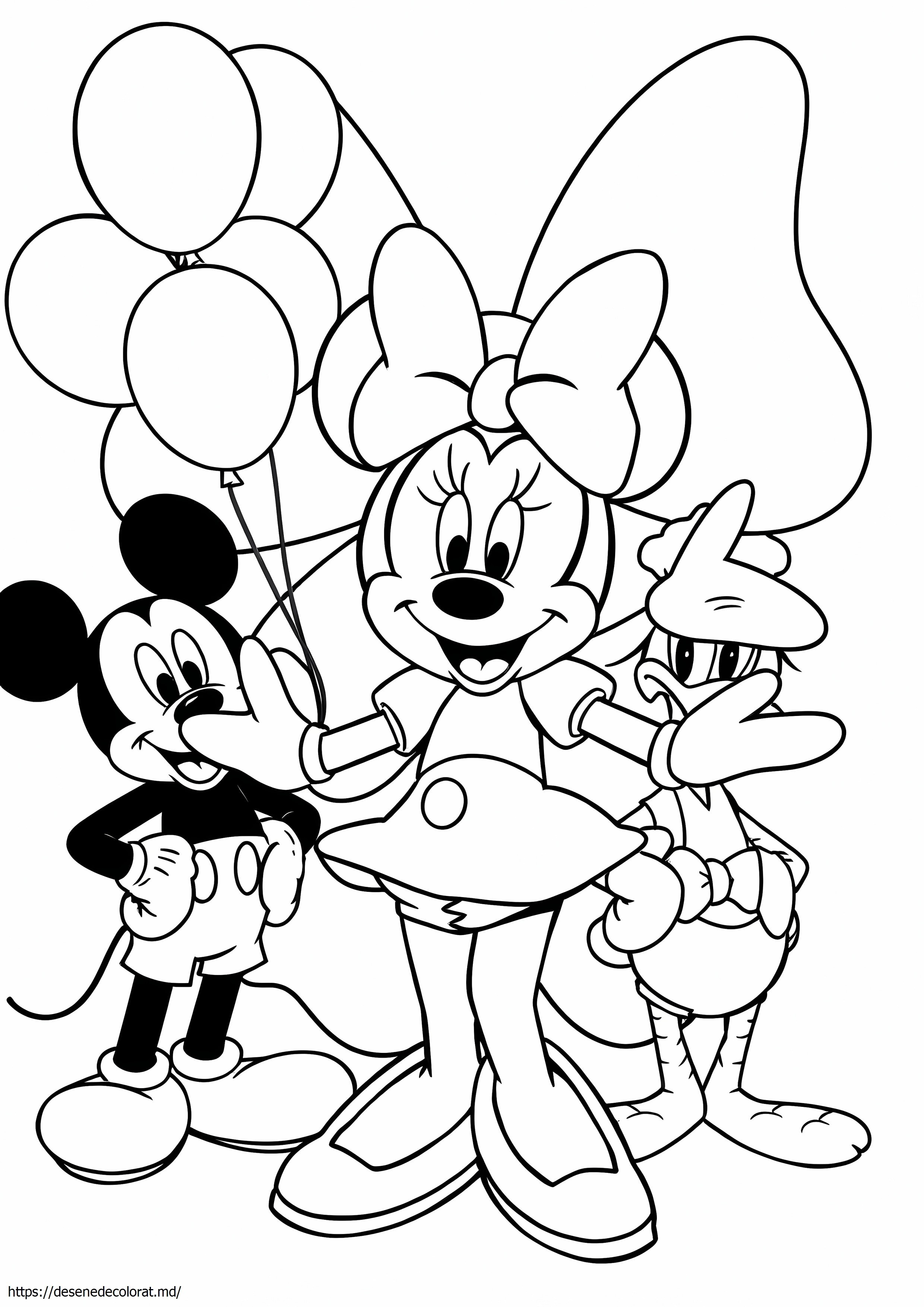 Minnie mouse și prieteni