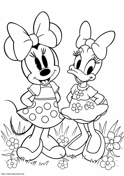 Minnie mouse rață margaretă