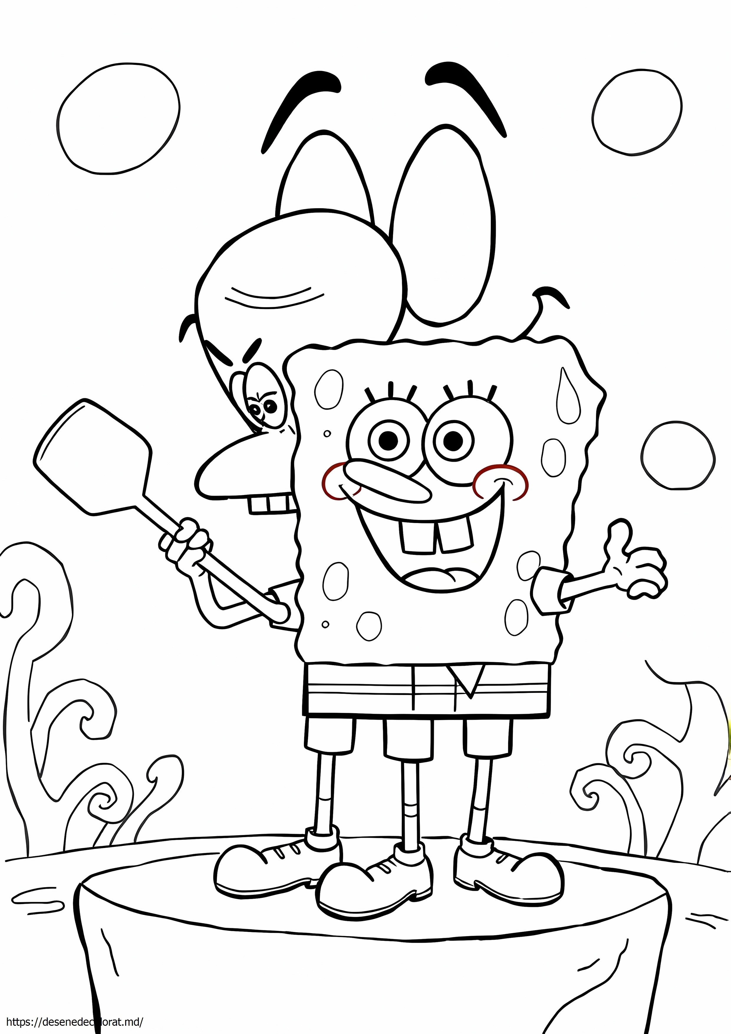 Spongebob și squidward