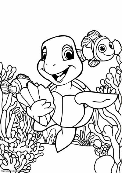 Squirt finding Nemo