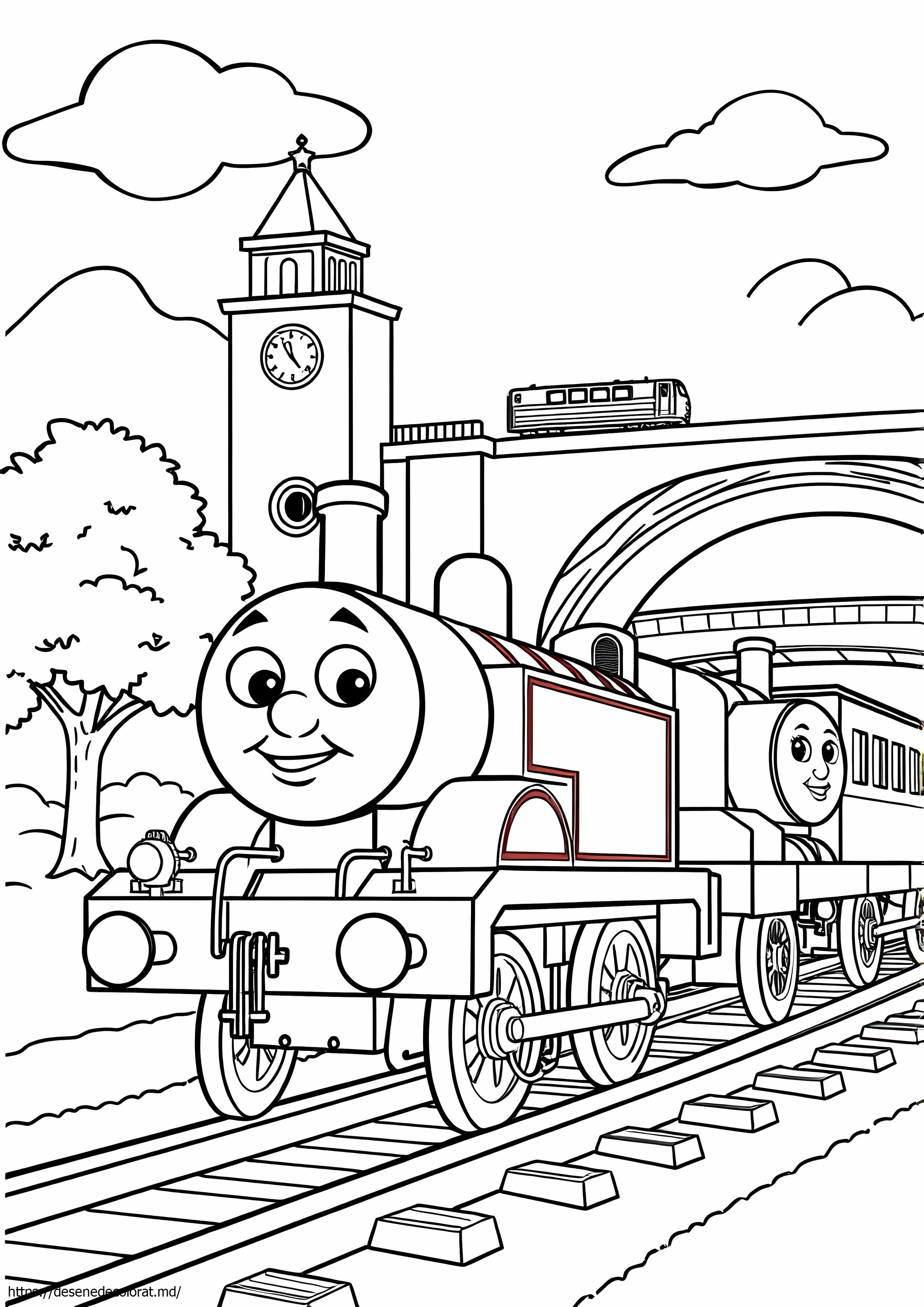 Personajele thomas the train