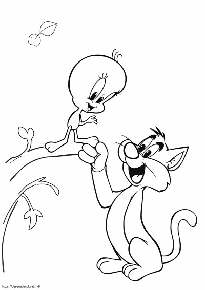 Pasăre tweety și sylvester