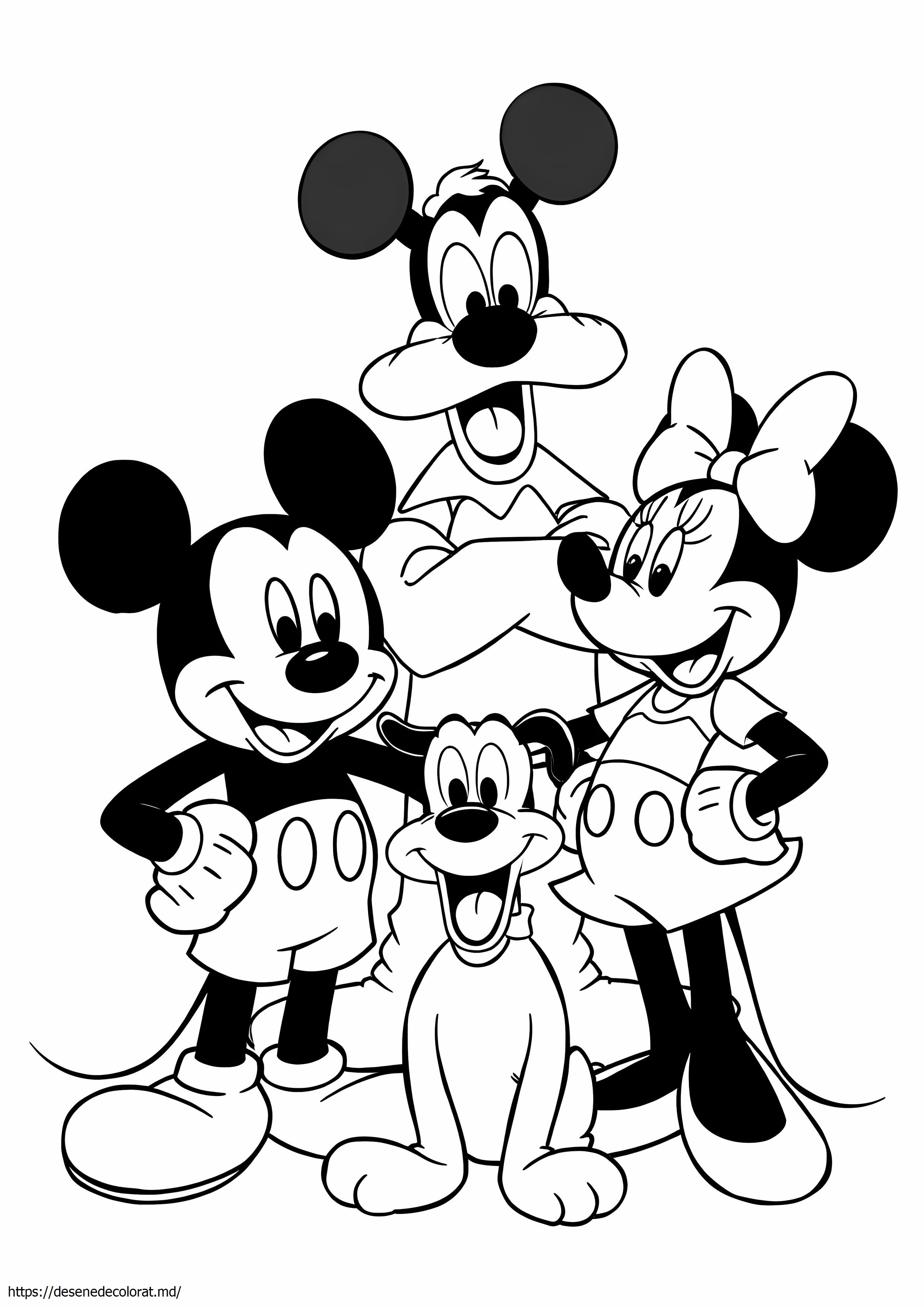 Familia mouse-ului mickey