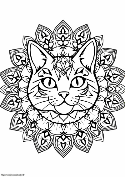Pisica mandala