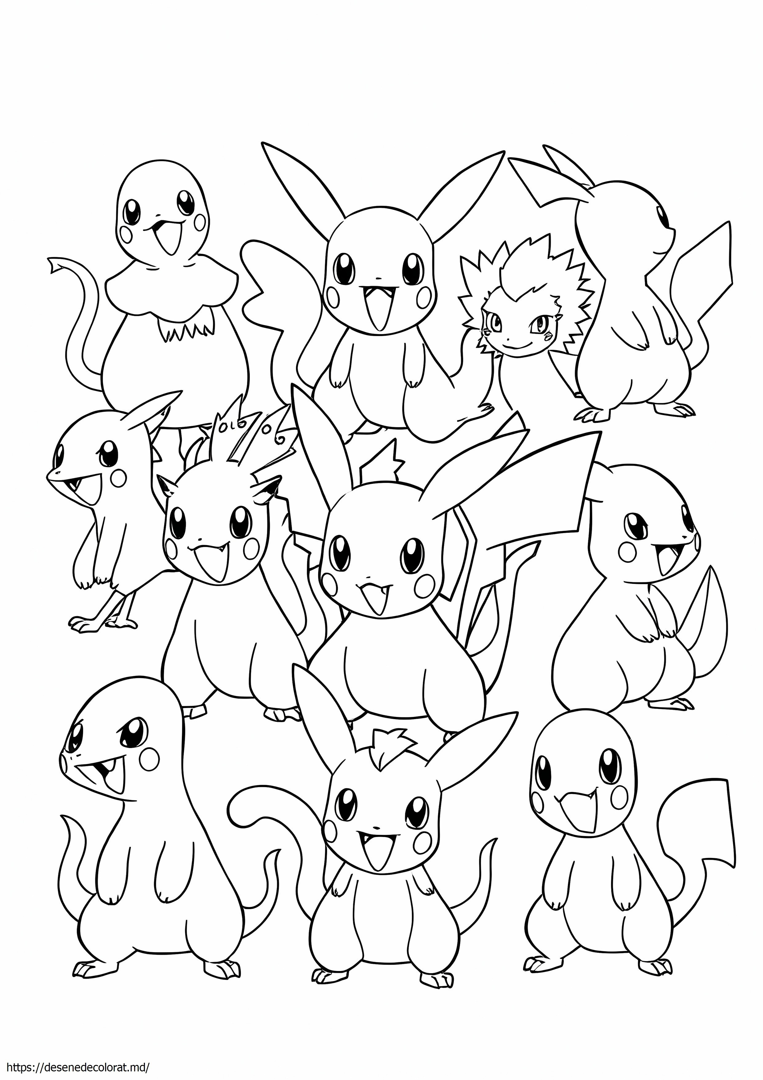 Toți pokemoni de început