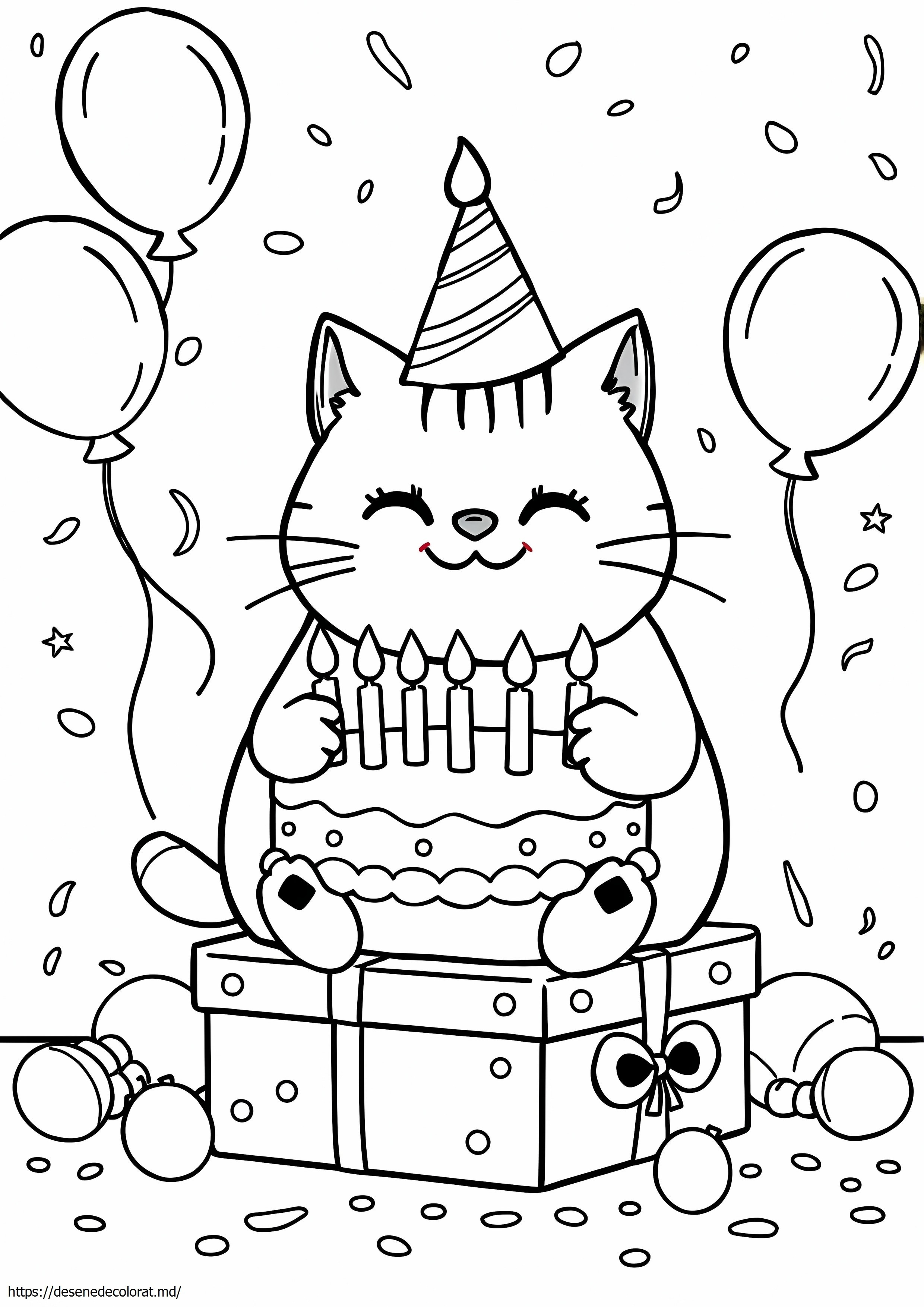 Ziua de naștere pusheen