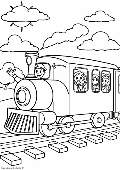 Tren de desene animate