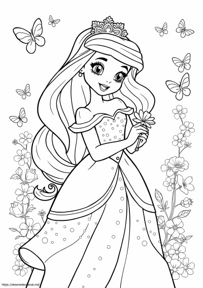 Drăguță prințesă disney