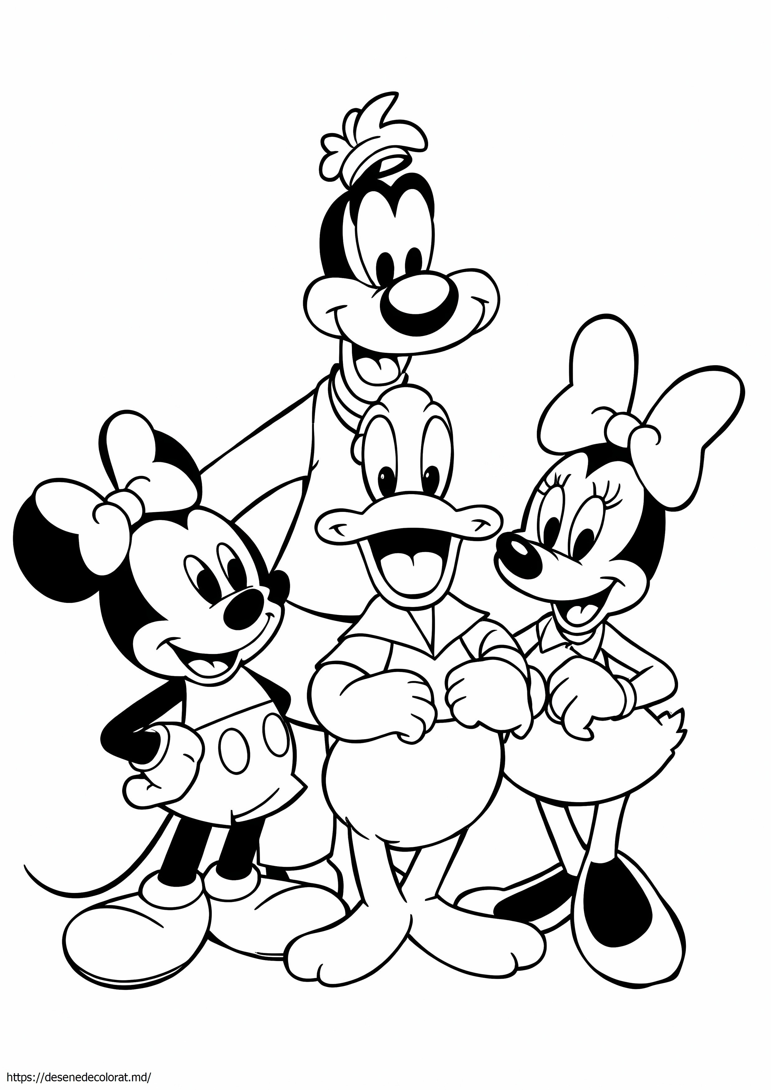 Personaje de desene animate disney