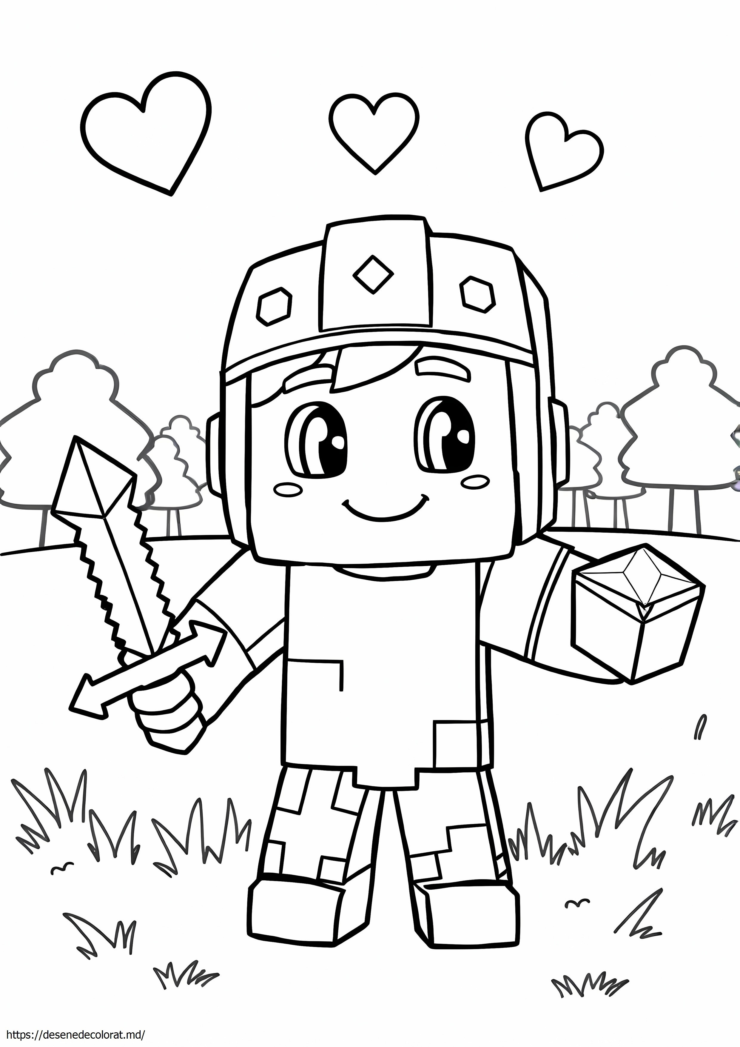 Minecraft ușor drăguț