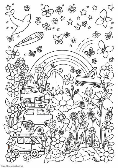 Imagini de colorat