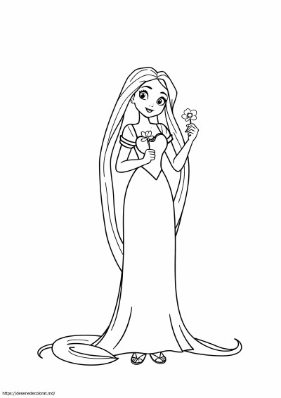 Rapunzel simplu