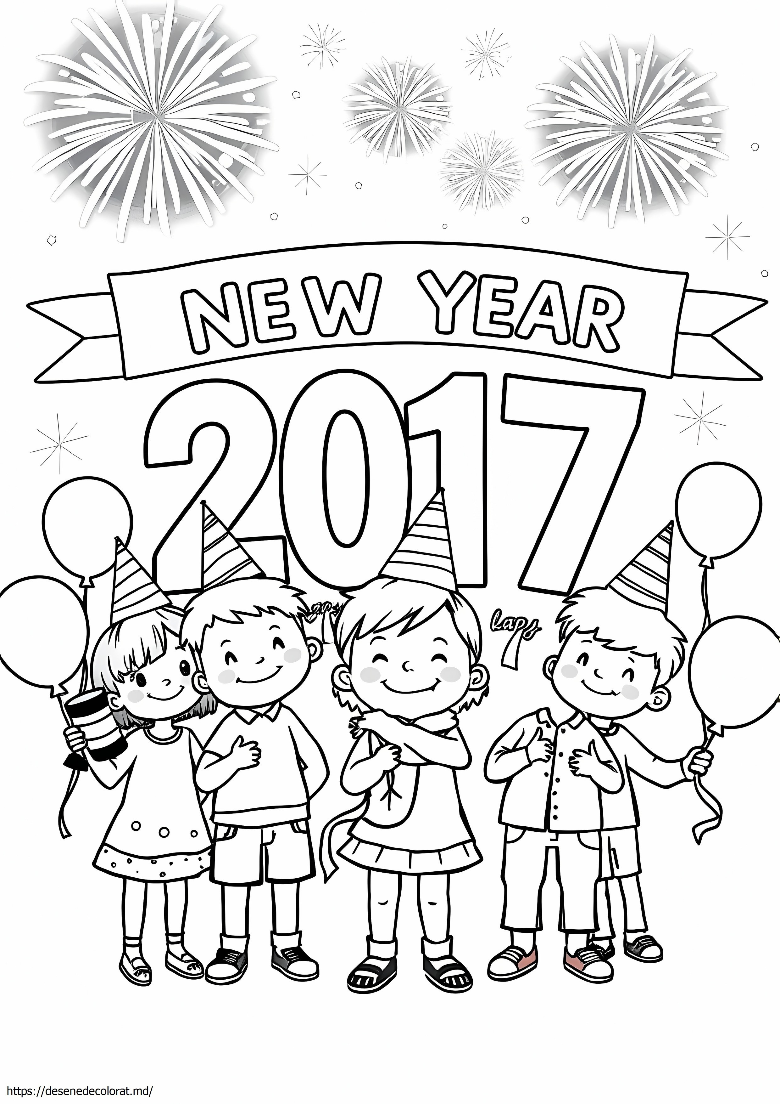 Anul Nou 2017 copii