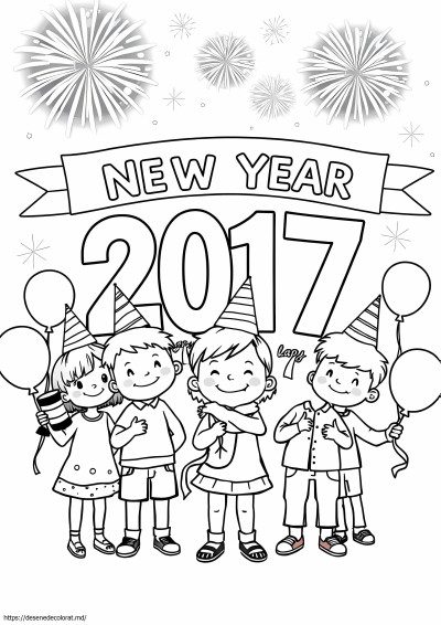 Anul Nou 2017 copii