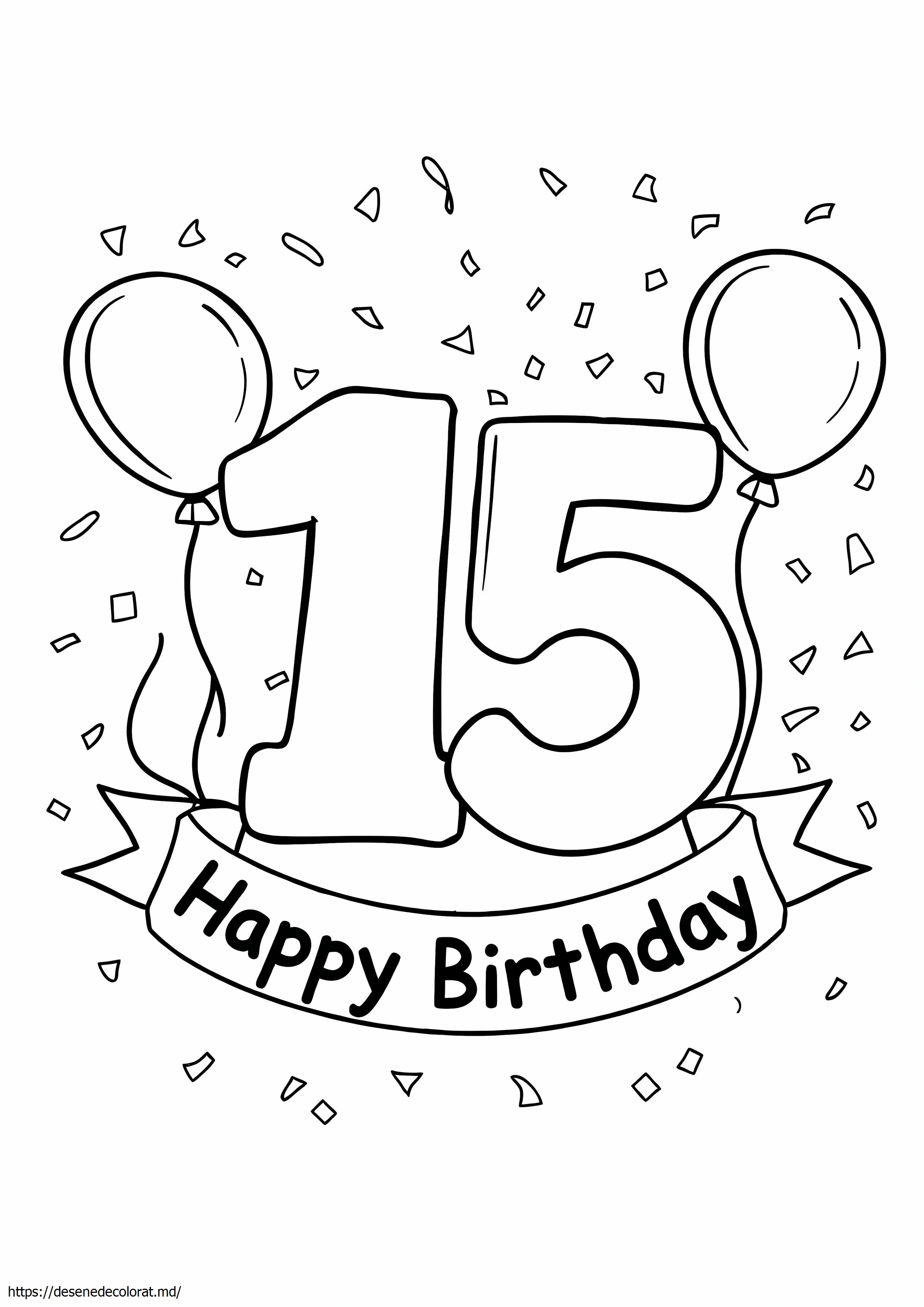 La mulți ani de 15 ani
