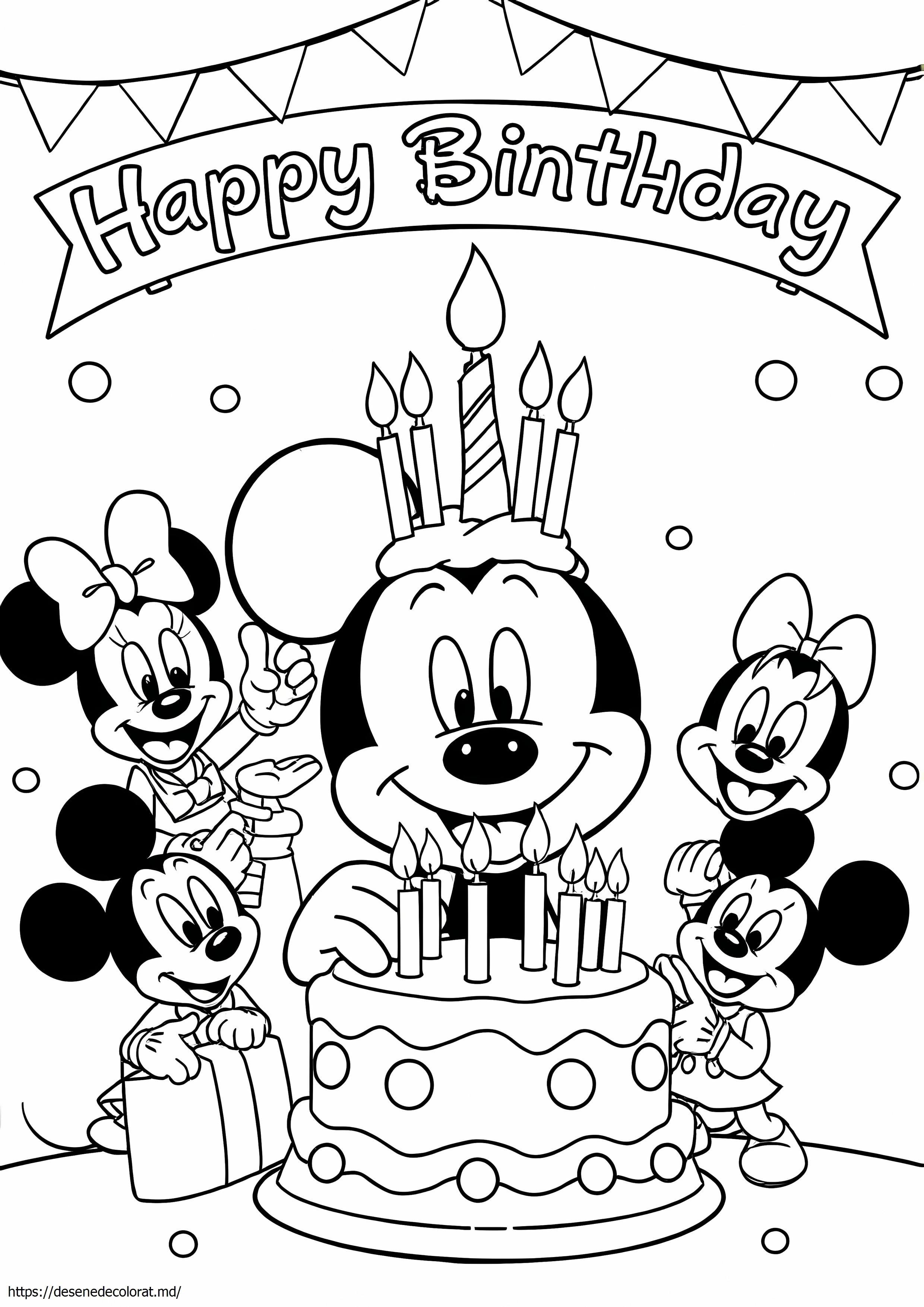 La mulți ani clubhouse mickey mouse