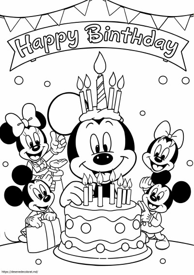 La mulți ani clubhouse mickey mouse