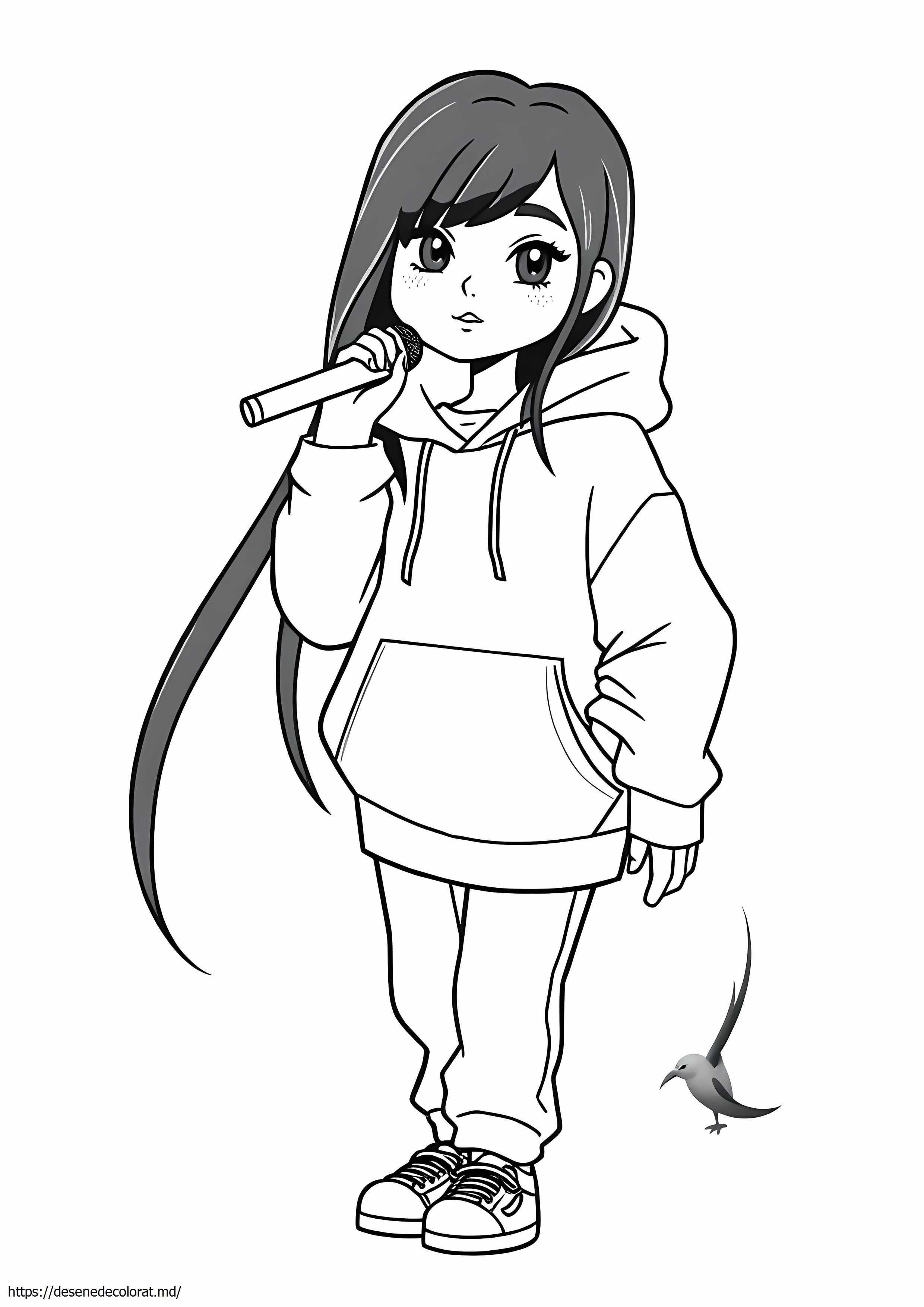 Desen pe Billie Eilish