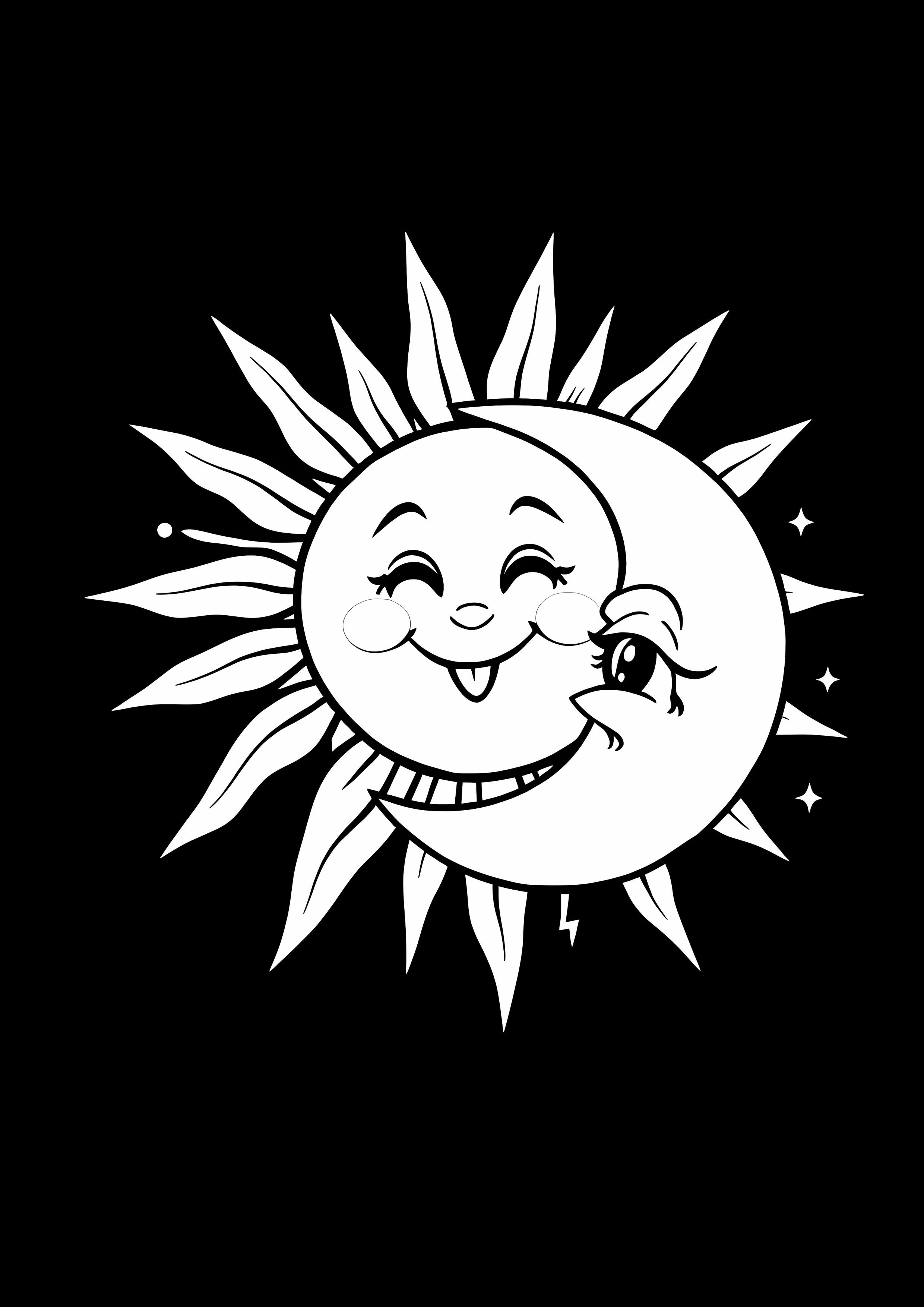 Soarele ceresc și luna