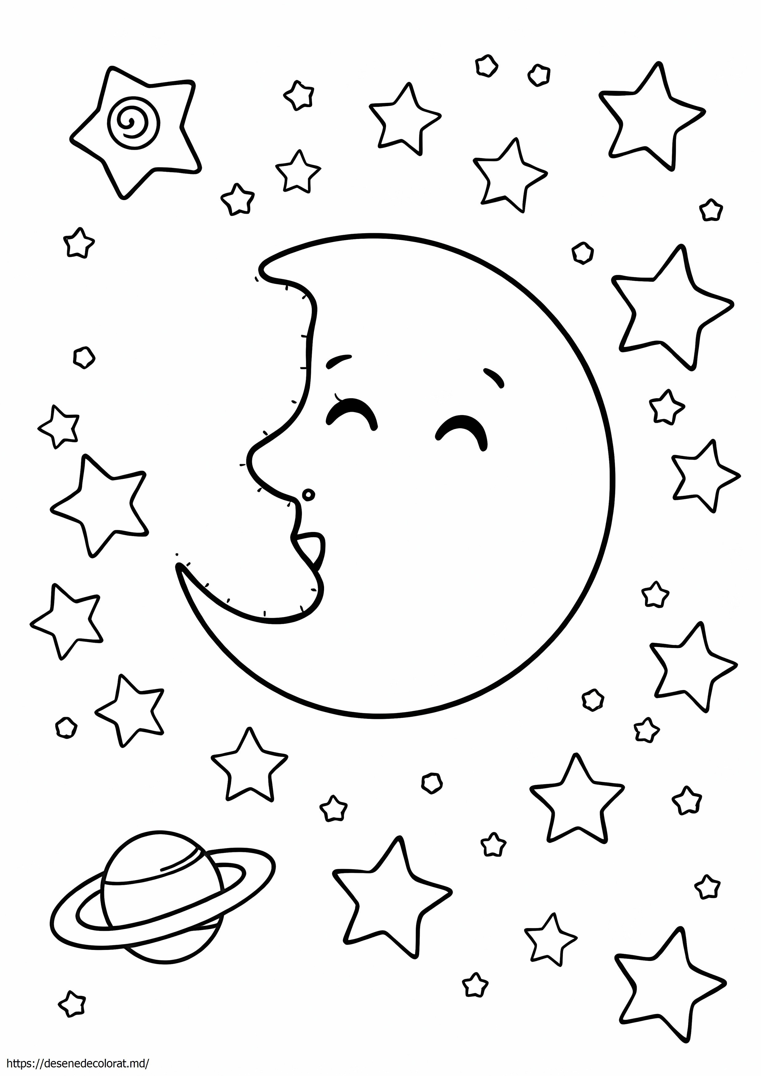 Luna si stele