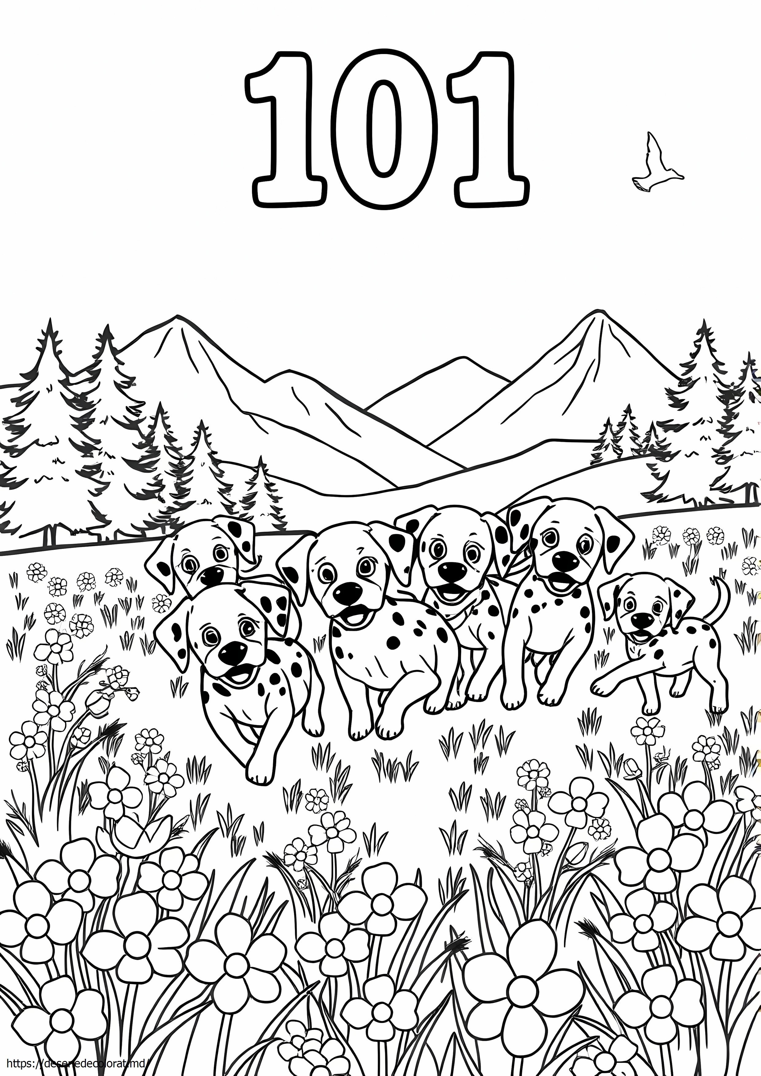 101 cățeluși dalmați
