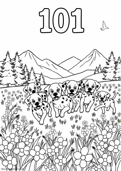 101 cățeluși dalmați