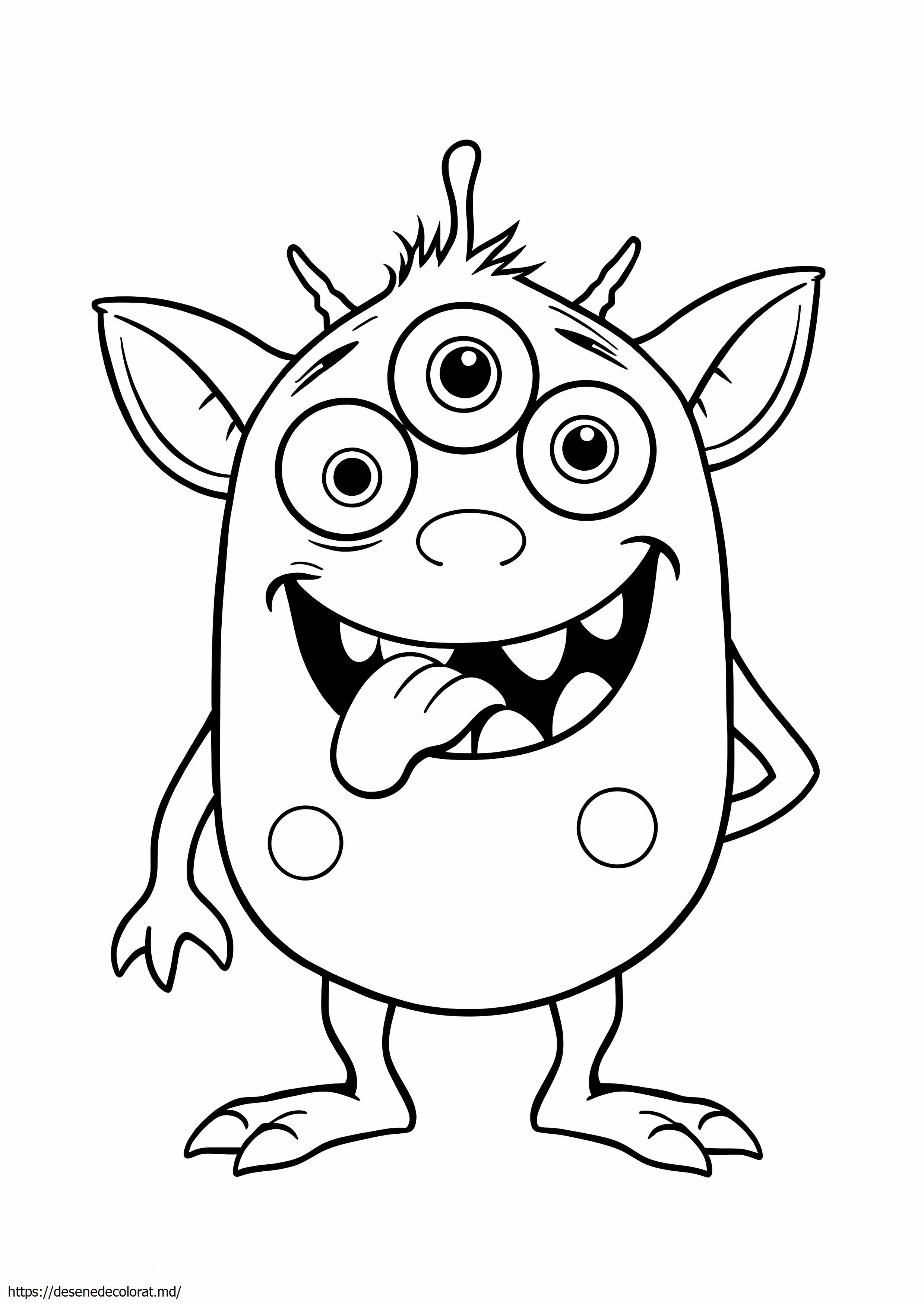 Monstru cu 3 ochi
