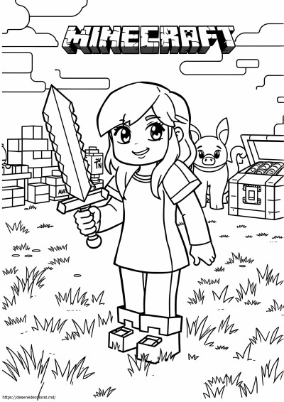 Alex din minecraft