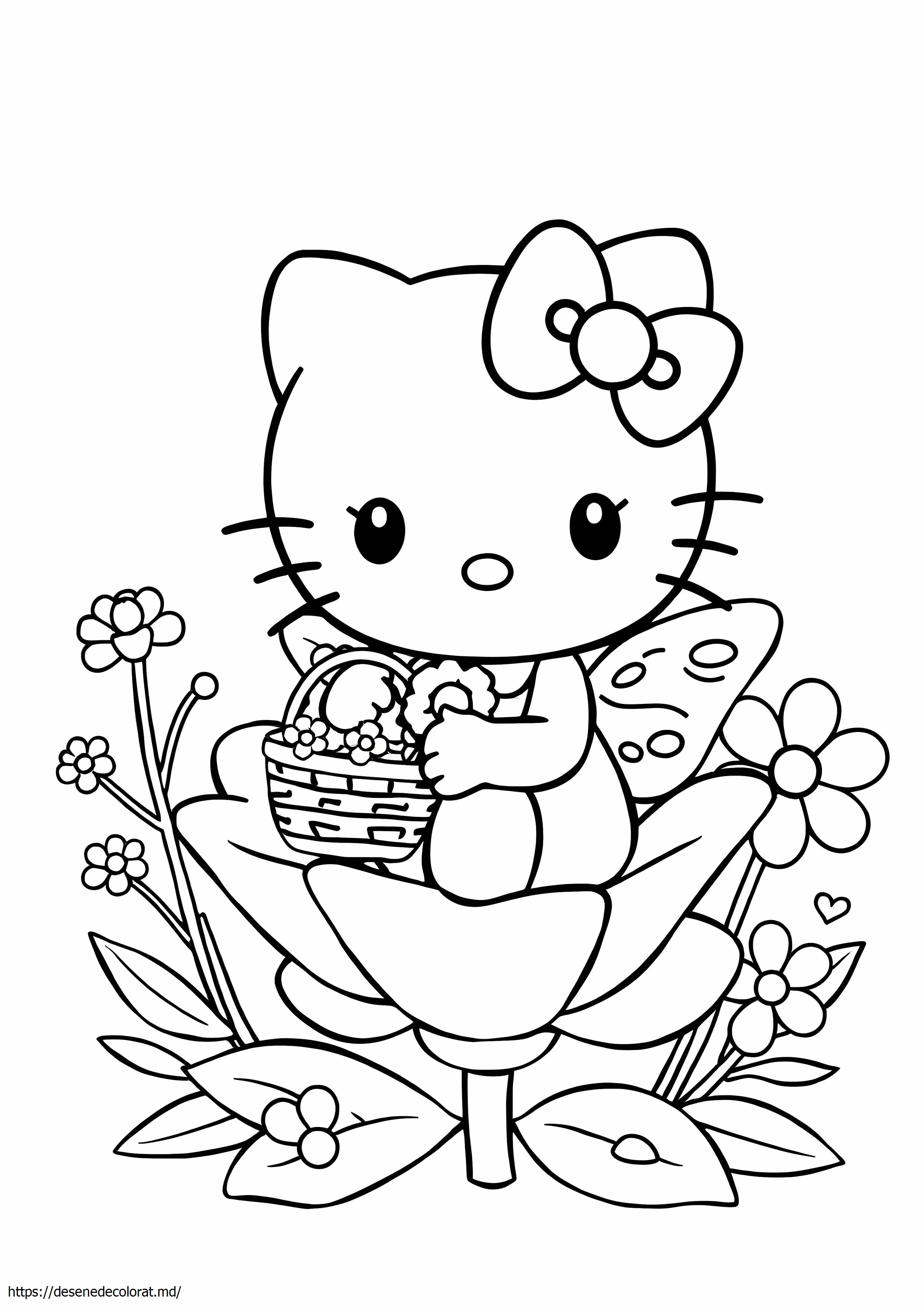 Copil hello kitty