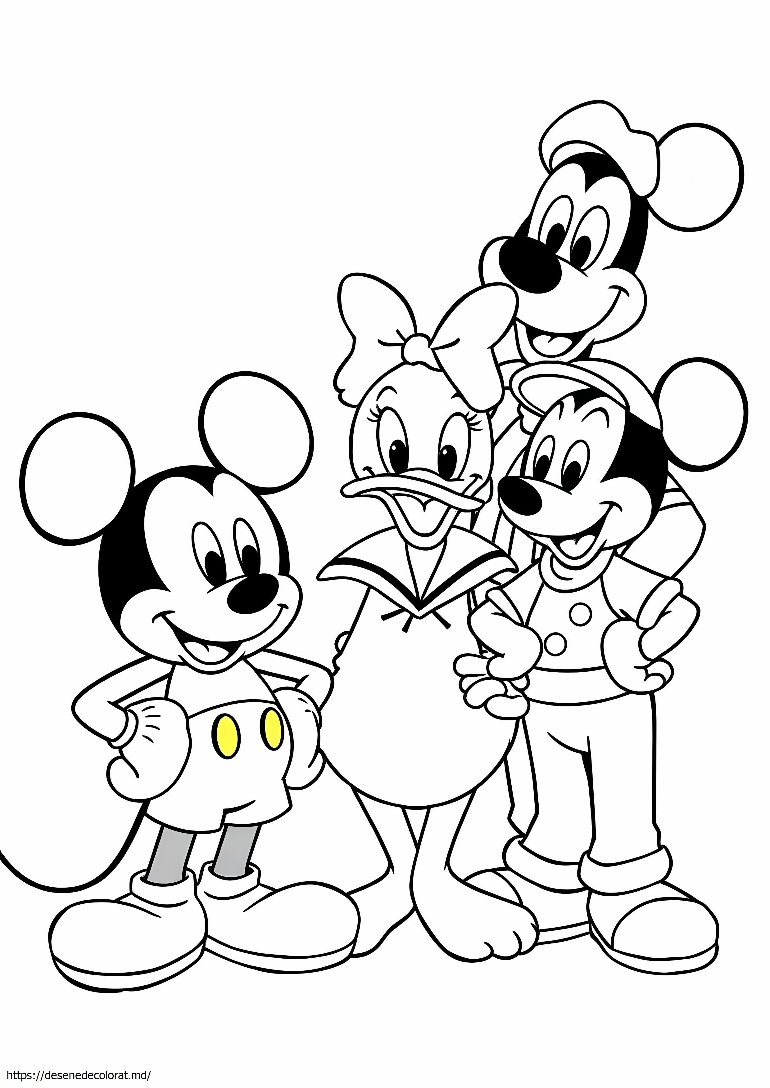 Bebe mickey și prieteni