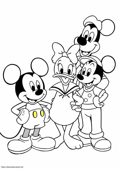 Bebe mickey și prieteni