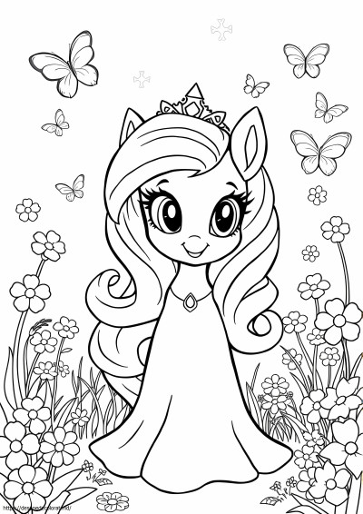 Bebe prințesă Celestia