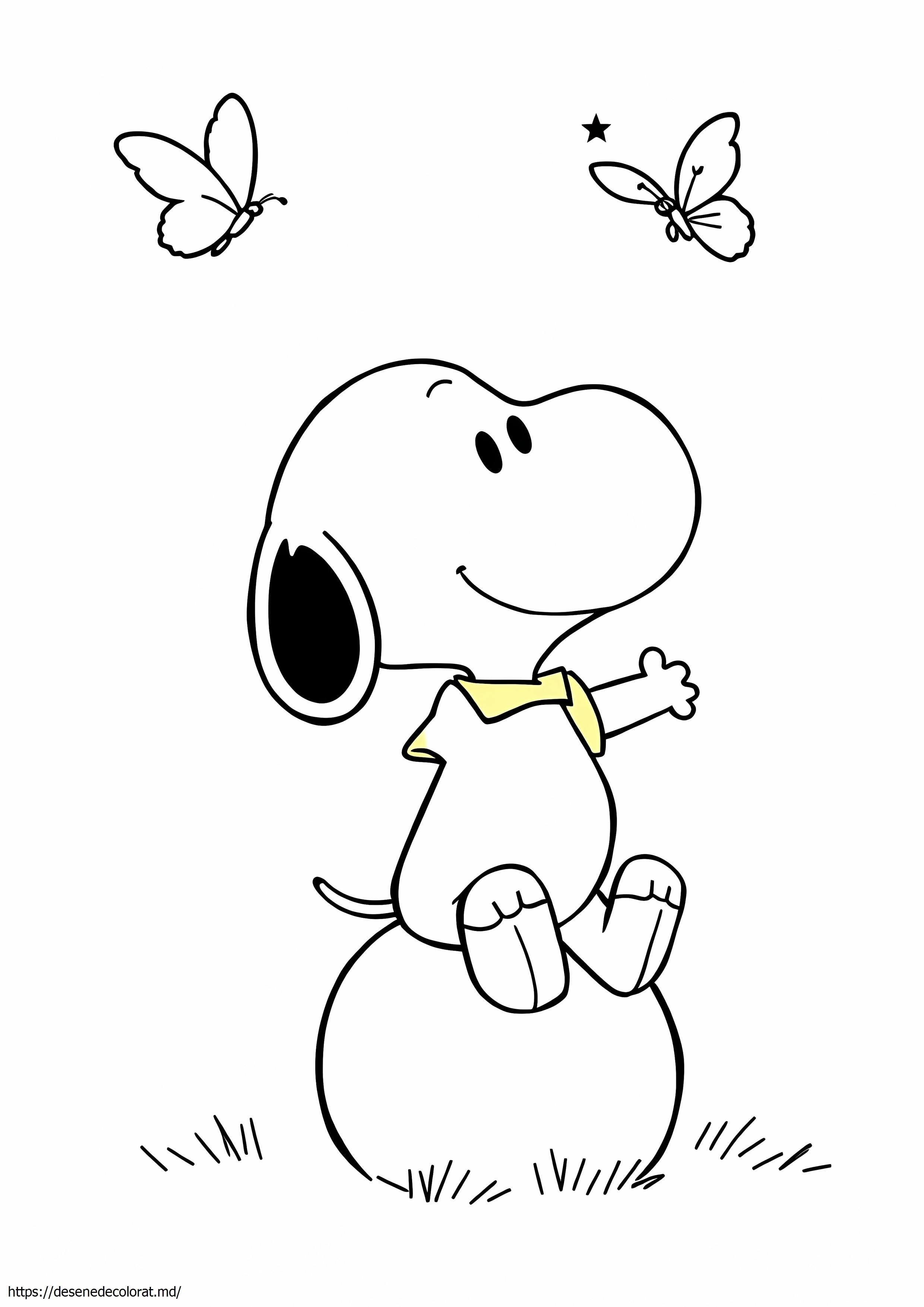 Copil snoopy