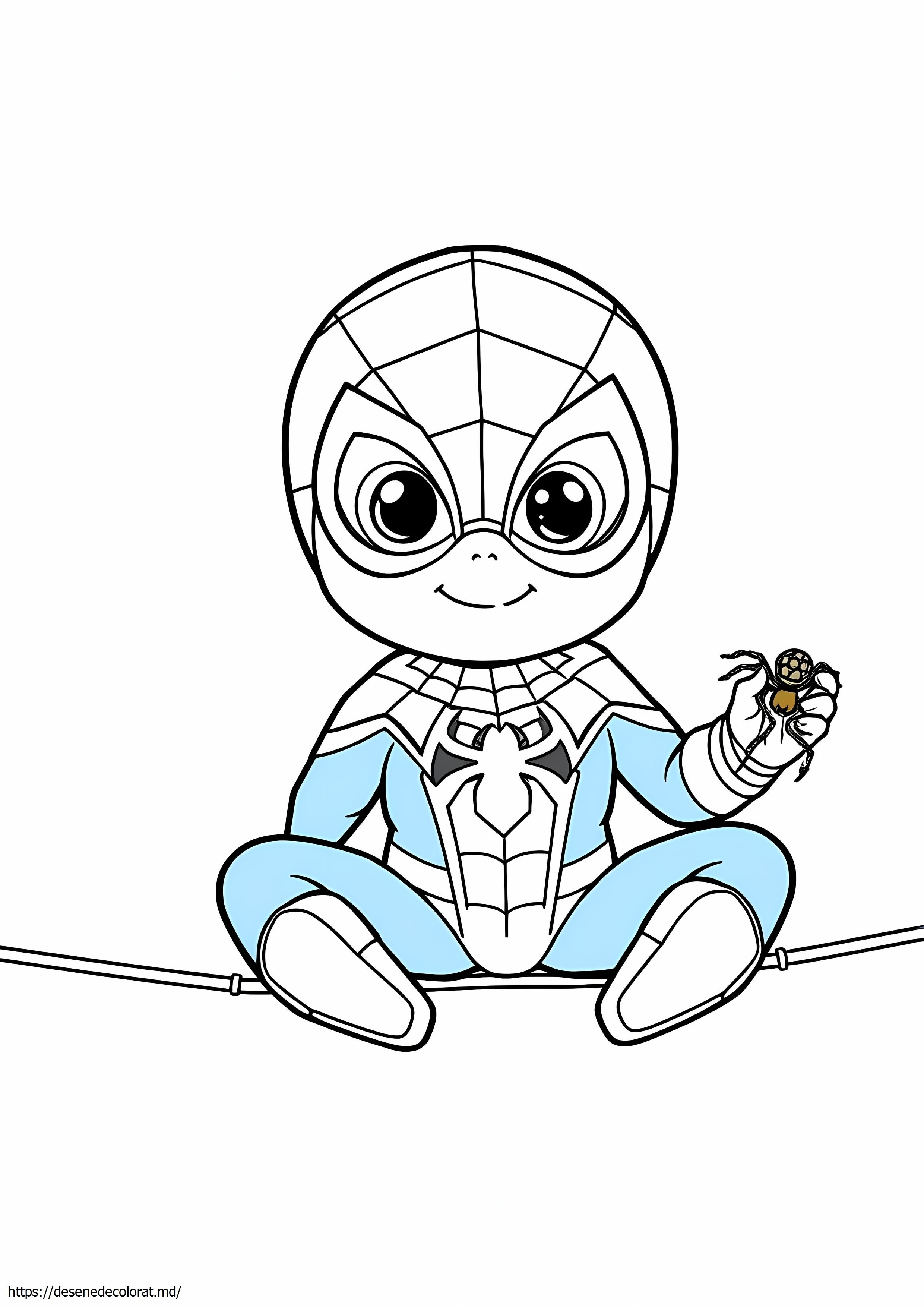 Copil spiderman