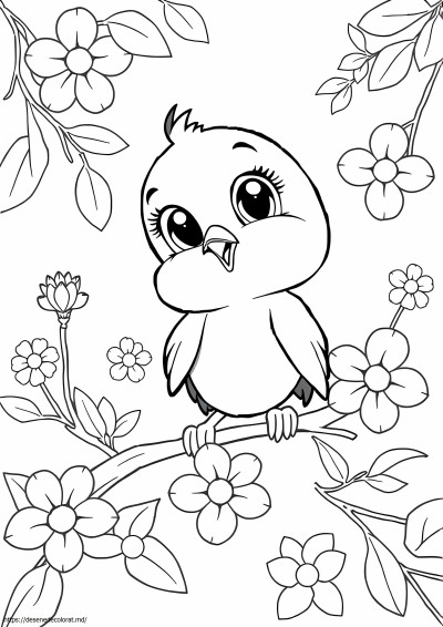 Pui de pasăre tweety