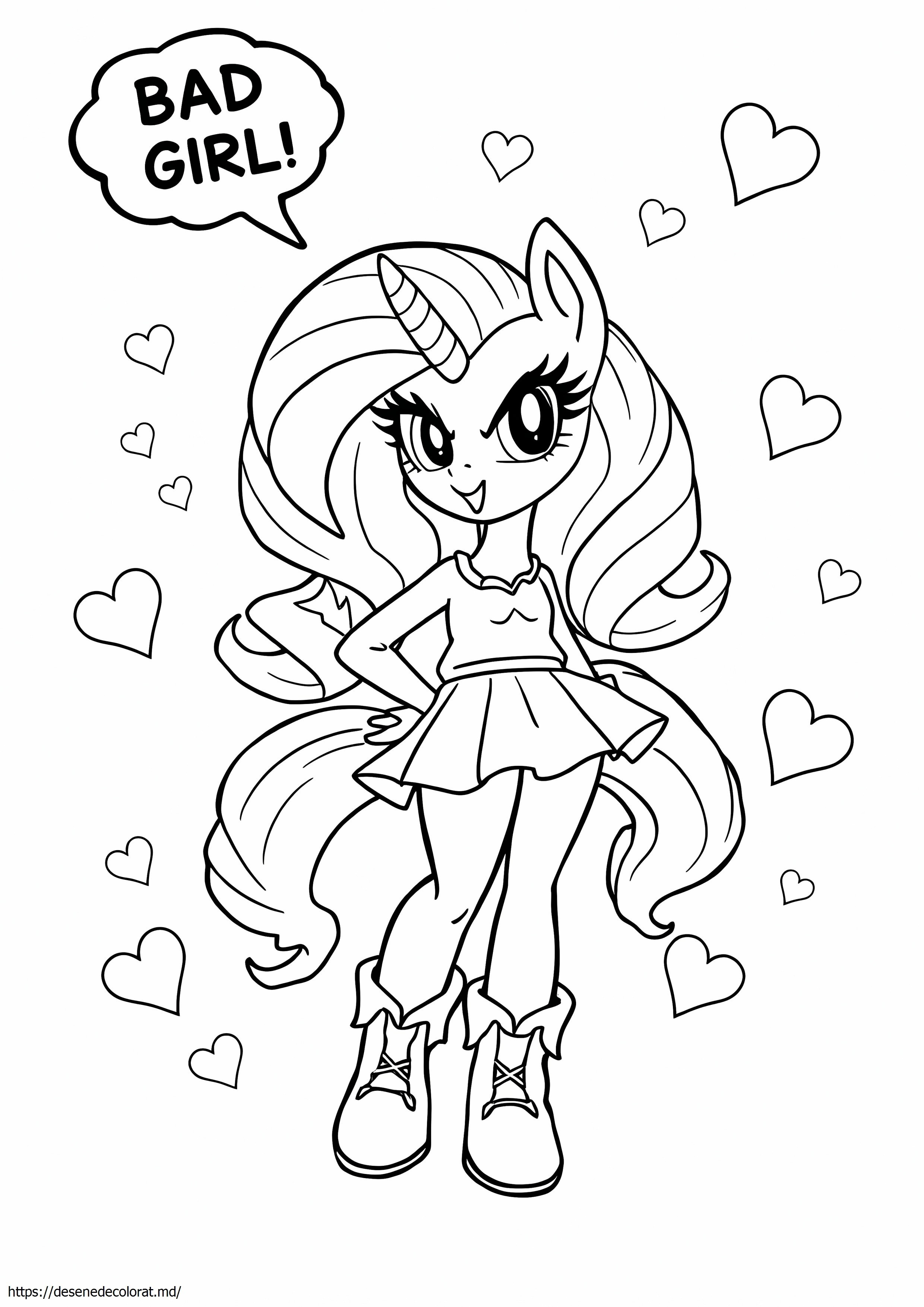Bad girl my little pony equestria girls