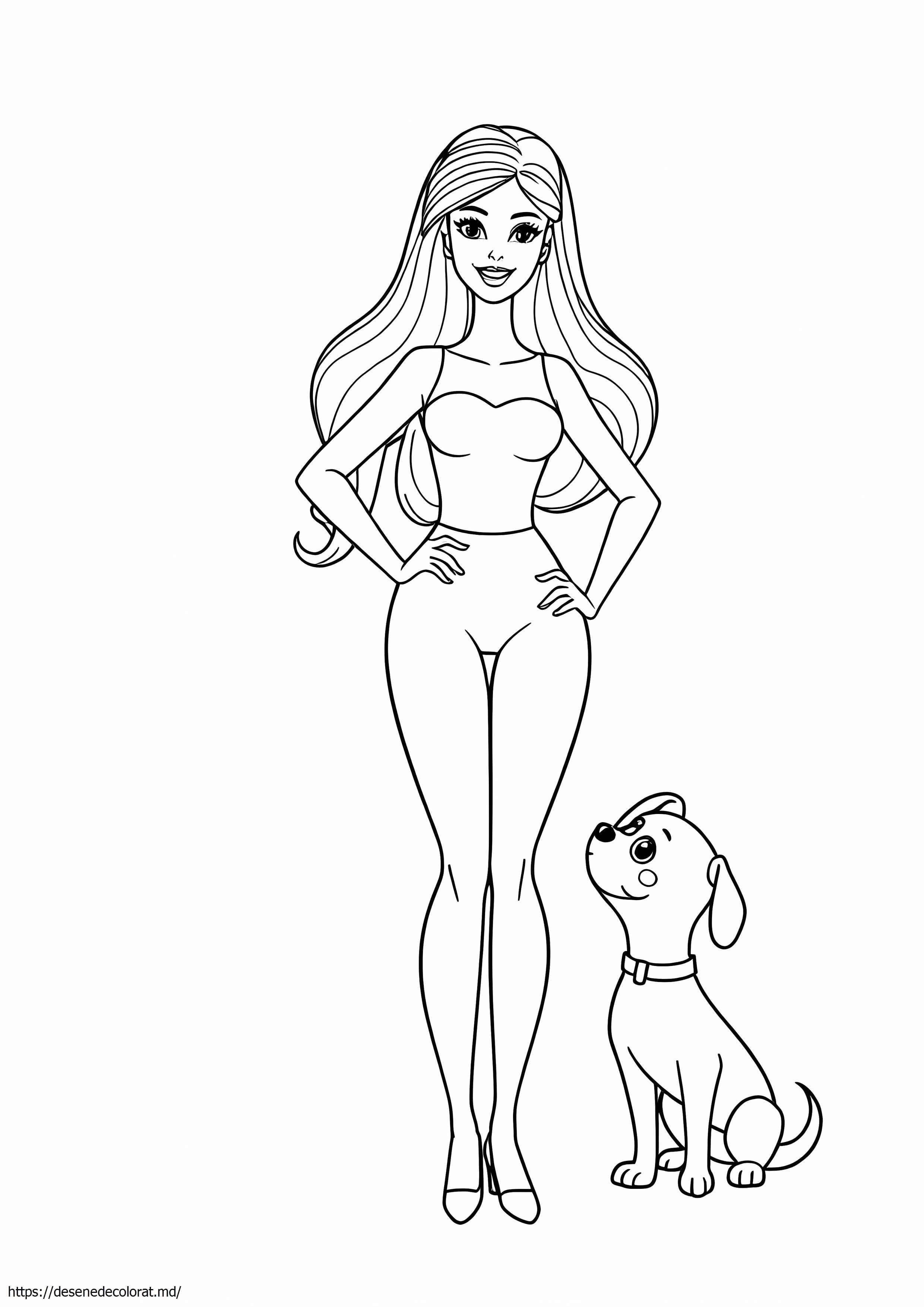 Barbie și câine