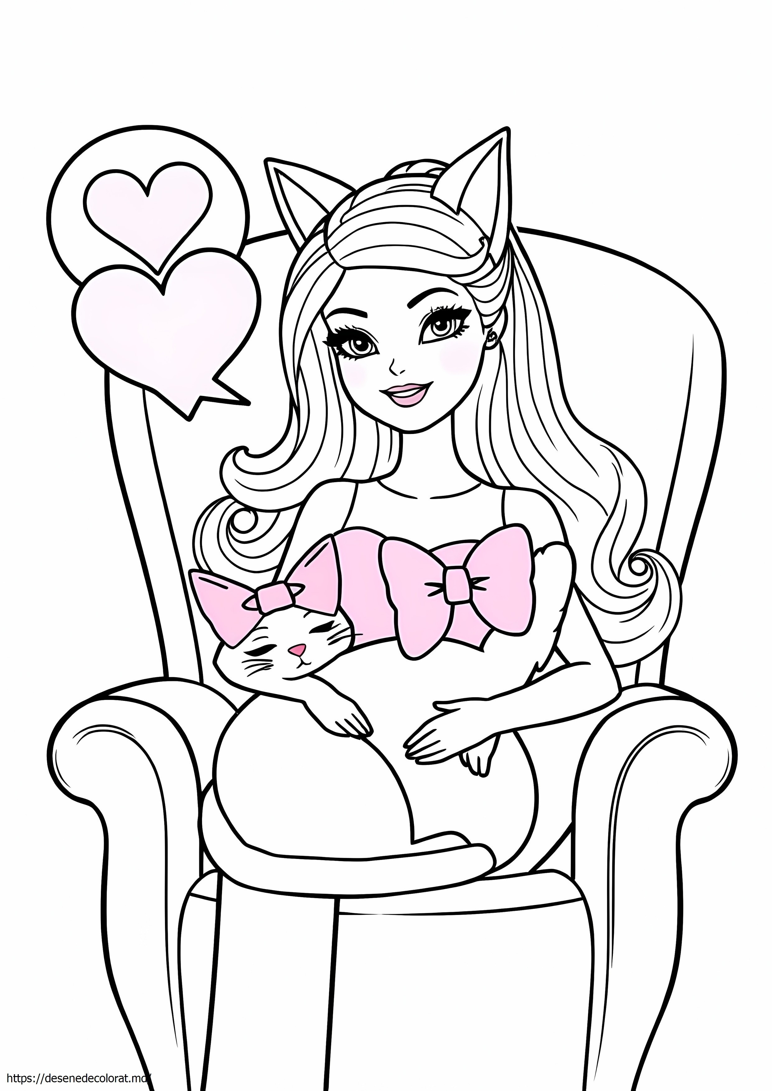 Pisica barbie