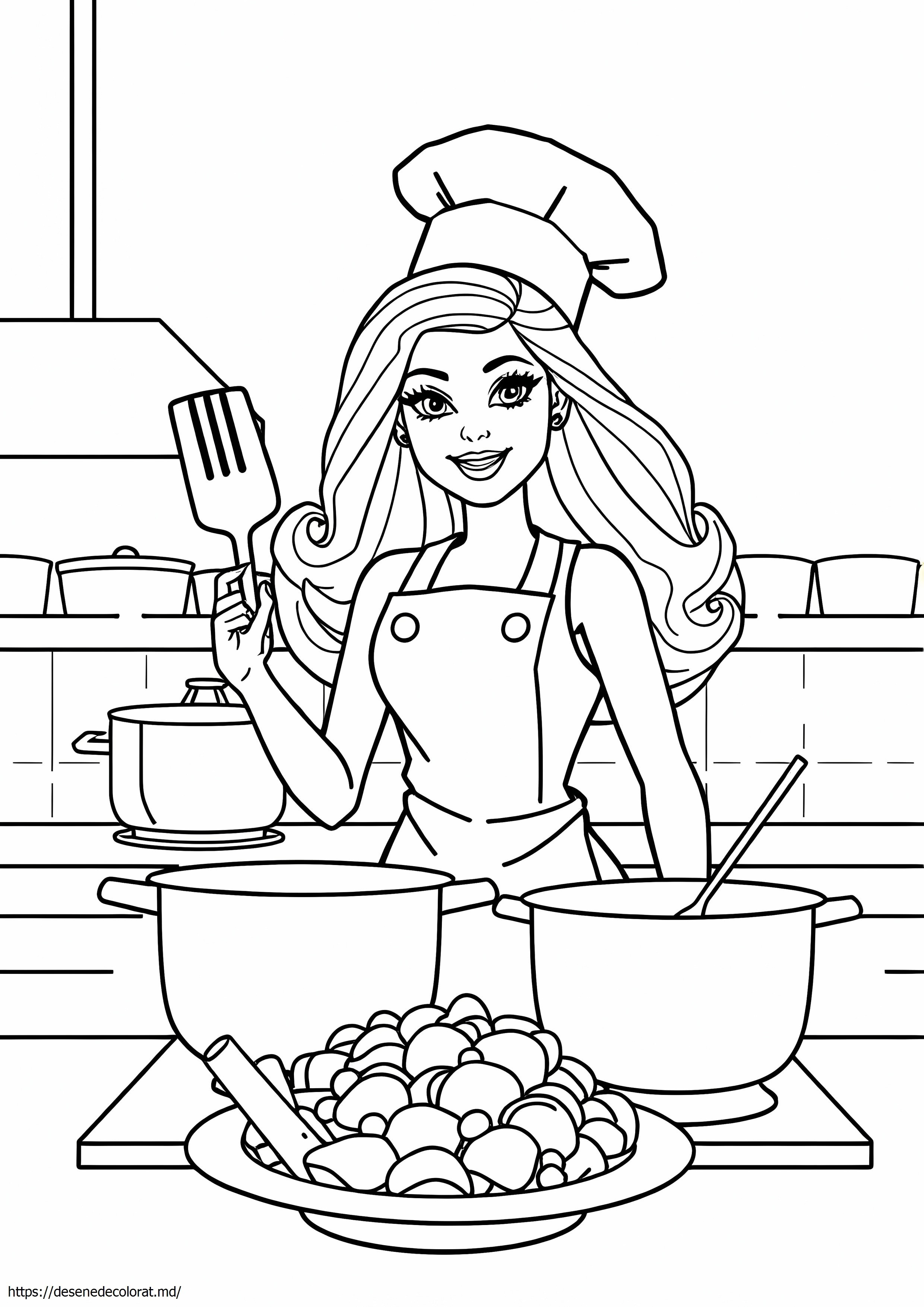 Bucătar barbie