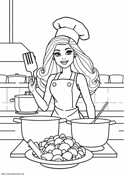 Bucătar barbie