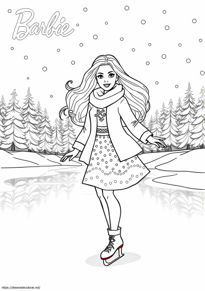 Barbie patinaj